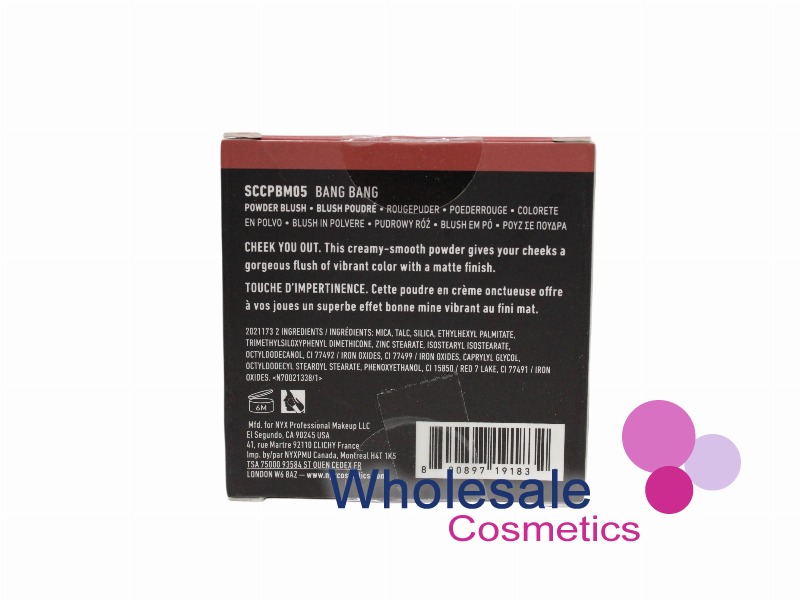 8 x NYX Professional Makeup Sweet Cheeks Creamy Powder Blush - 05 BANG BANG